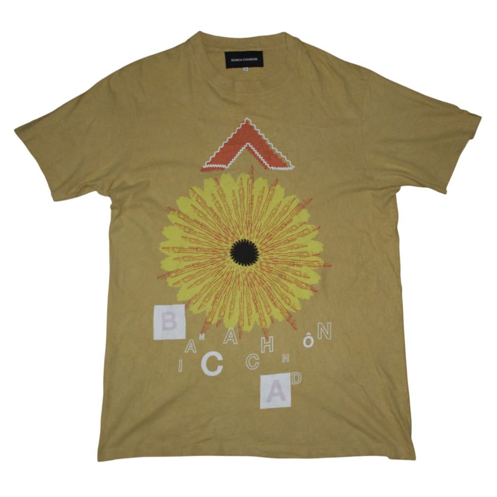 BIANCA CHANDON FLOWER CIRCUMFLEX T-SHIRT