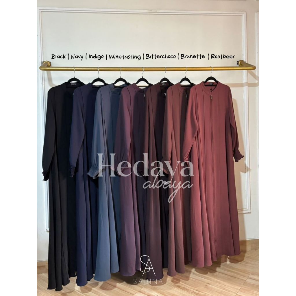 HEDAYA ABAYA bahan mina anti UV sabina abaya | bahan mina anti uv by sultan