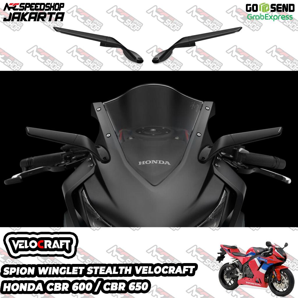 Spion Model Winglet VELOCRAFT Rearview Mirrors Fairing Honda CBR 250RR 250 CBR250RR 600RR CBR600RR C