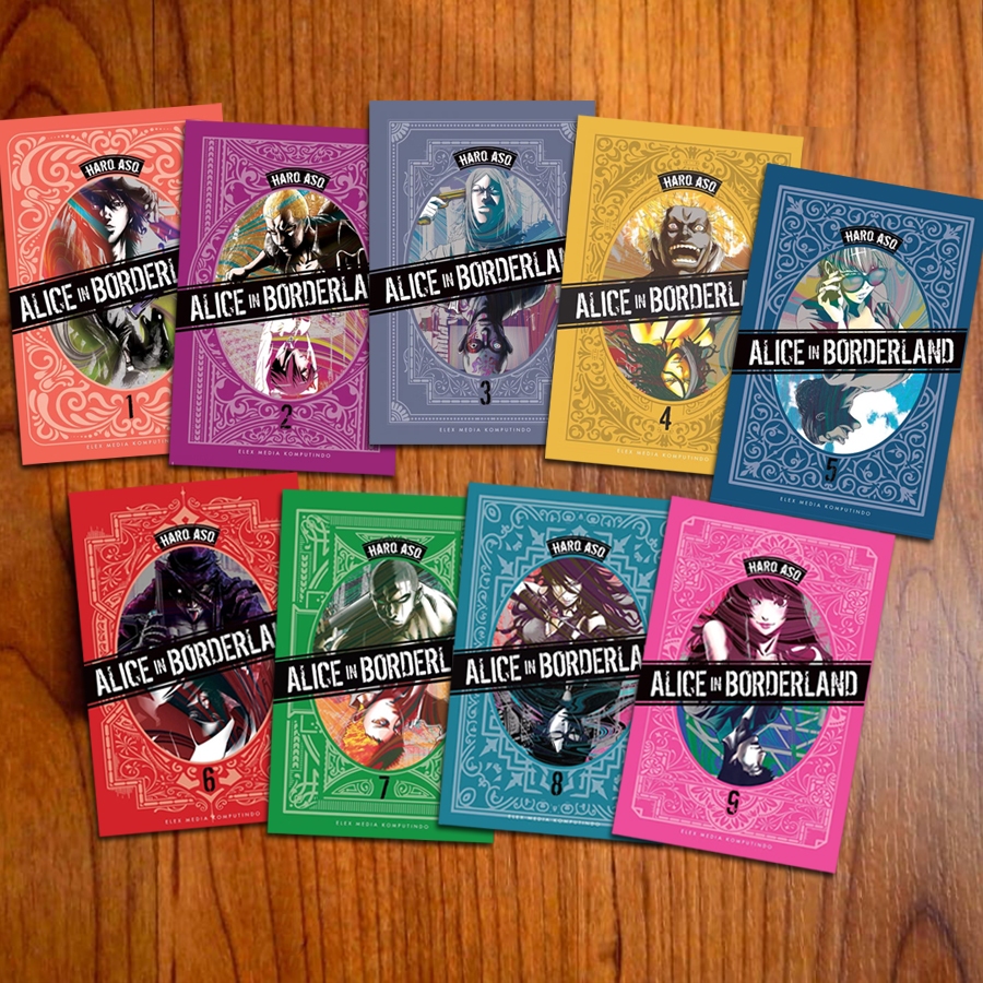 Komik Alice in Borderland Premium Paket Vol 1 sd 9 Tamat (Segel)