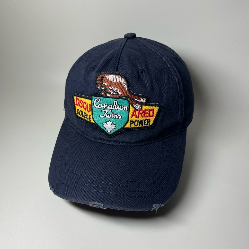 Topi Dsquared2 Navy Caps