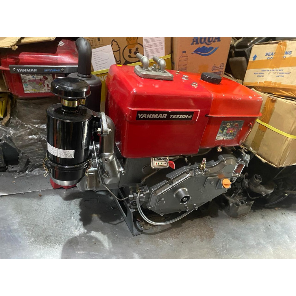 MESIN DIESEL PENGGERAK SERBAGUNA YANMAR 23PK TS 230H DI MESIN TARIK (SECOND)