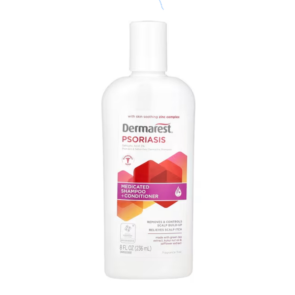DERMAREST PSORIASIS MEDICATED SHAMPOO + CONDITIONER 236 ml