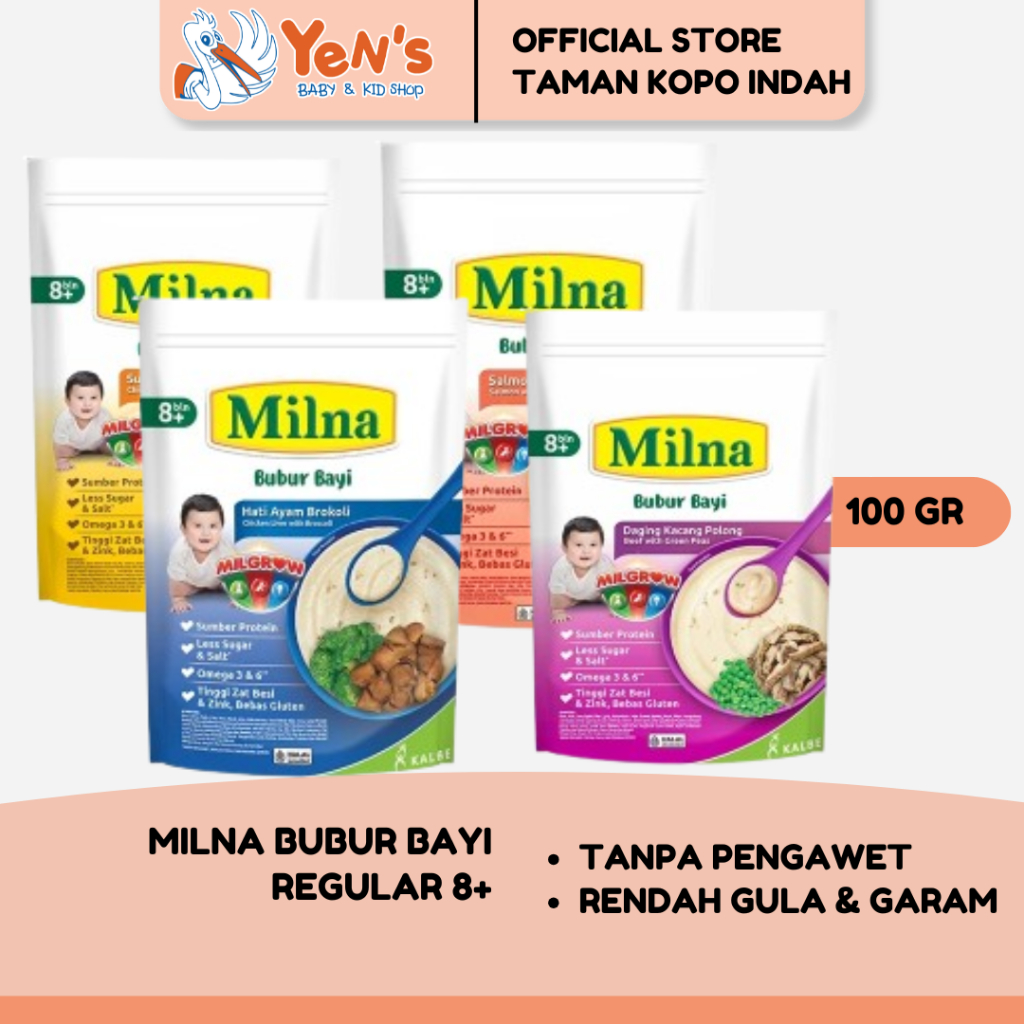 Milna Bubur Bayi 8+ / Milna Bubur Bayi 8+