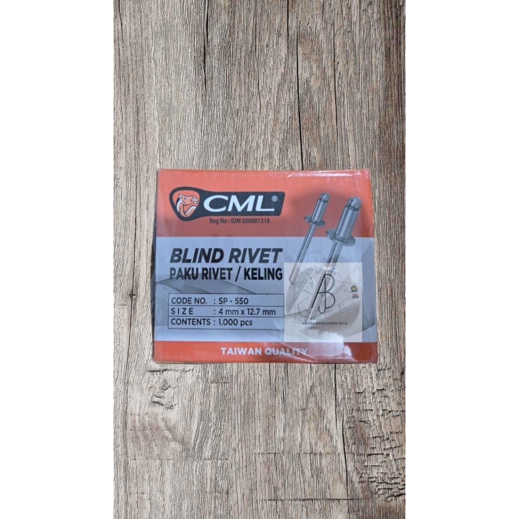 Paku Rivet 550 CAMEL / Paku Rifet / Paku Keling / Blind Rivet 550 CAMEL
