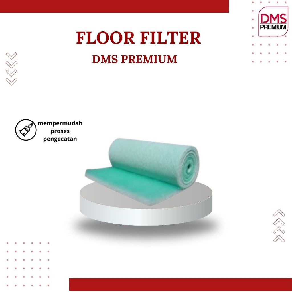 Paint Stop Filter / Filter Oven / Floor Filter Dms Premium