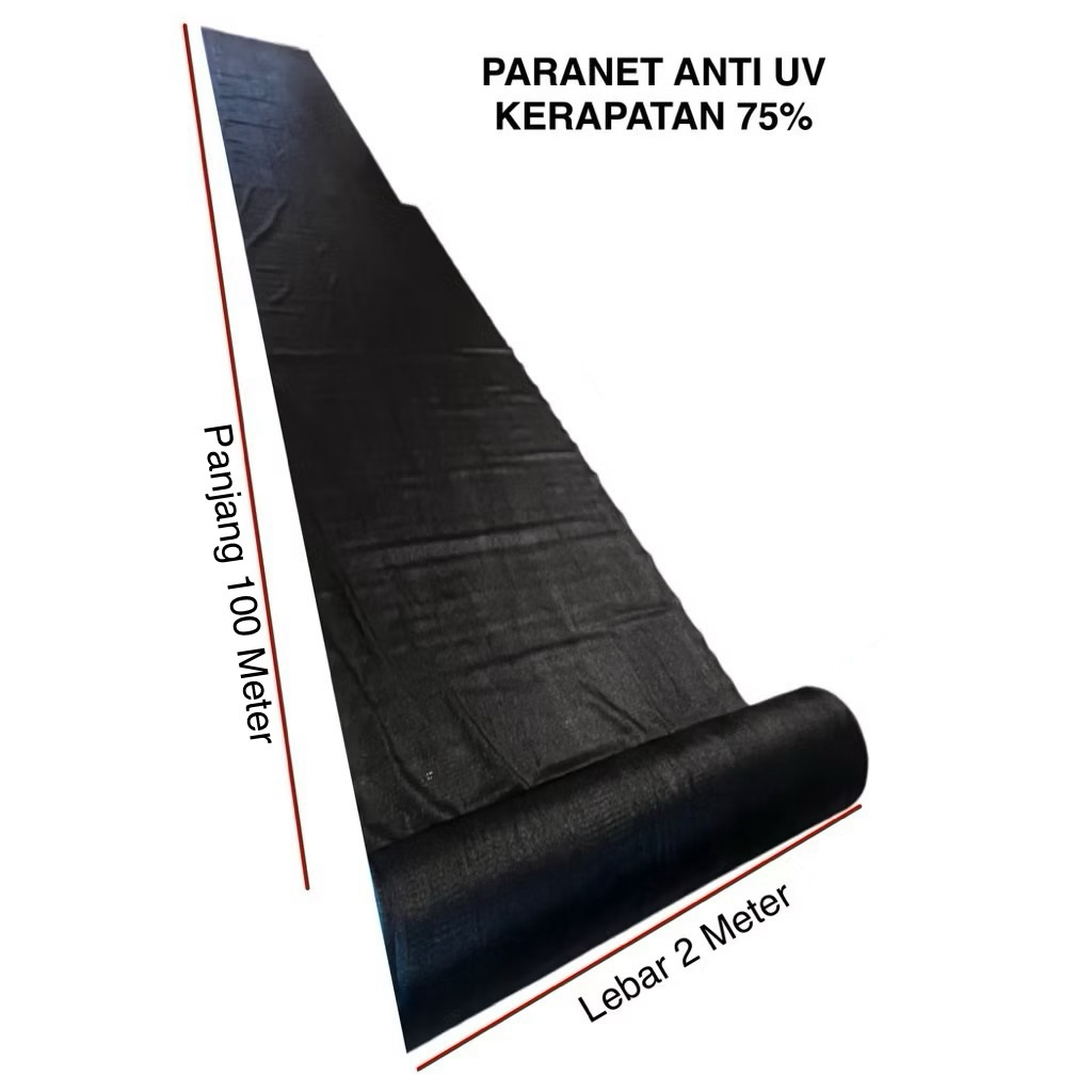 Paranet 75% 2x100 Meter Per Roll