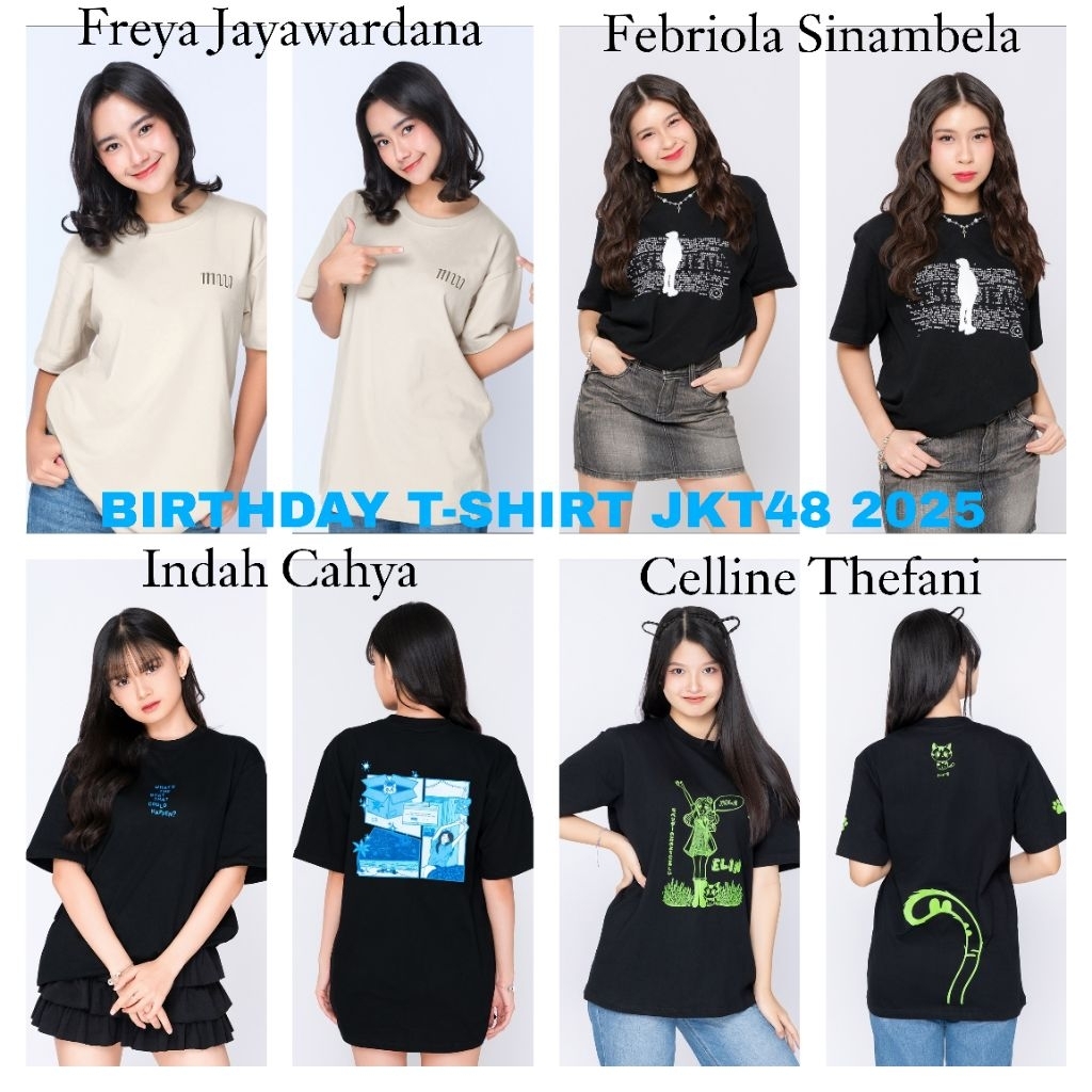 Birthday T-shirt Original JKT48 2025