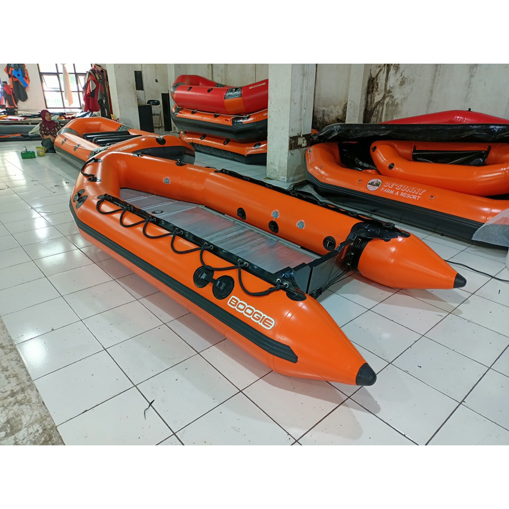 Perahu Karet Ranu 380 Kapasitas 6 Orang