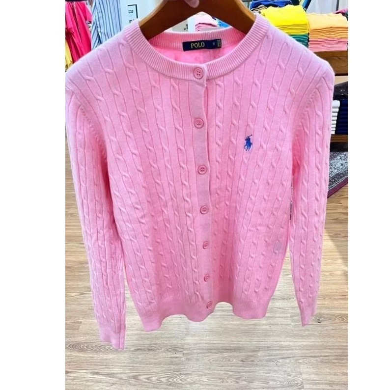 CARDIGAN POLO INDO 100% ORIGINAL STORE SMALL CABLE - KNIT KEPANG