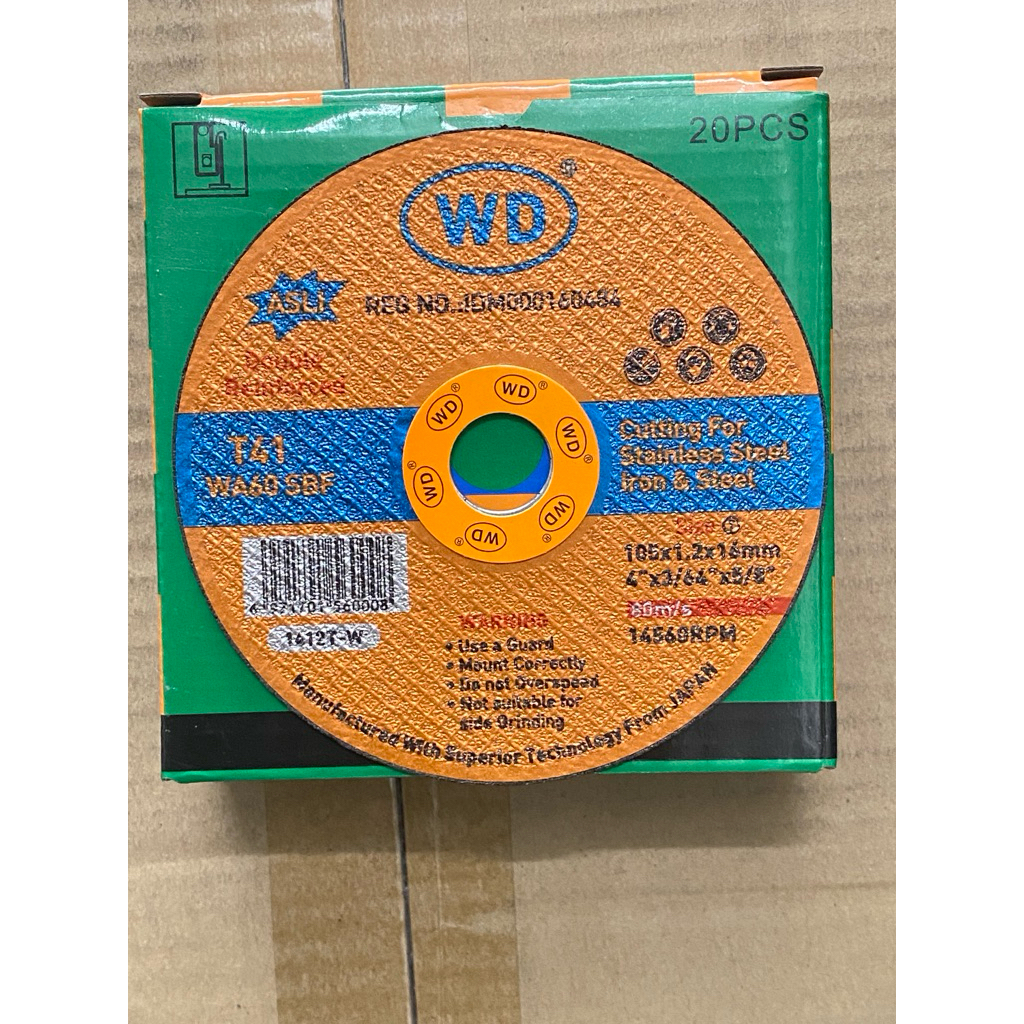 Mata Gerinda Potong WD 4in / Batu Gerinda Potong WD