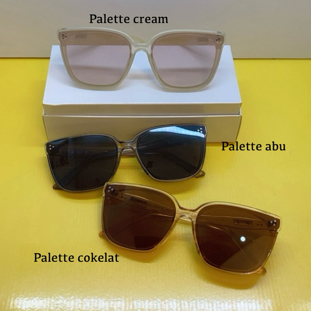GM Palette Kacamata Hitam UV Protection Sunglasses Pria Wanita