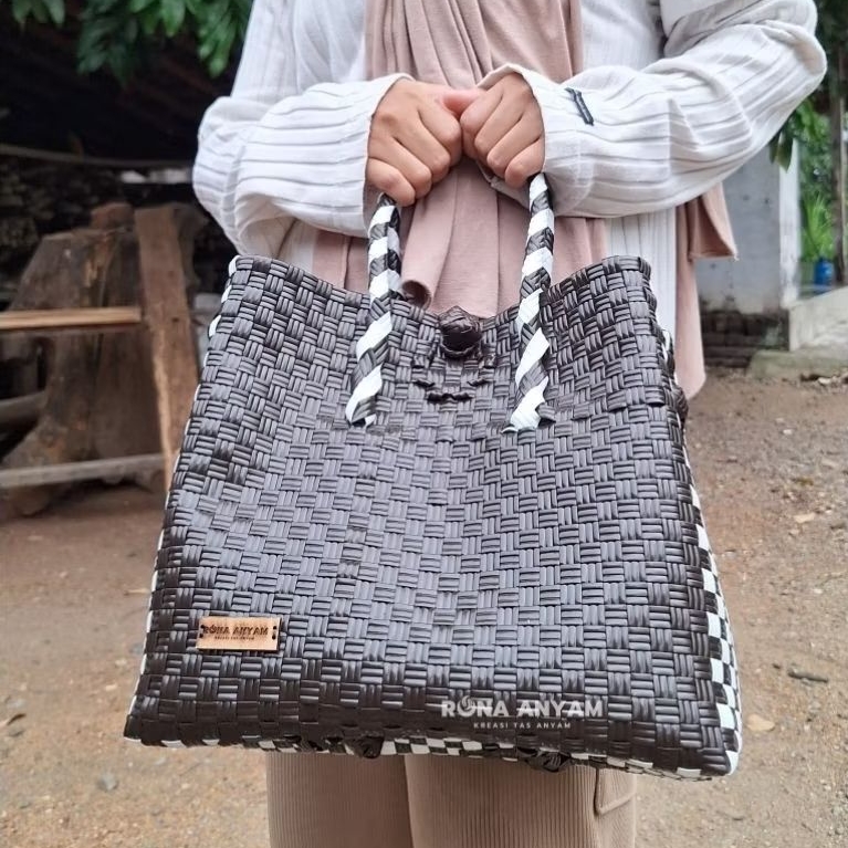 [READY] Tas Anyaman Jali Kapasitas 5-6KG gula/beras / Tas Anyaman Handmade / Tas Anyam Premium