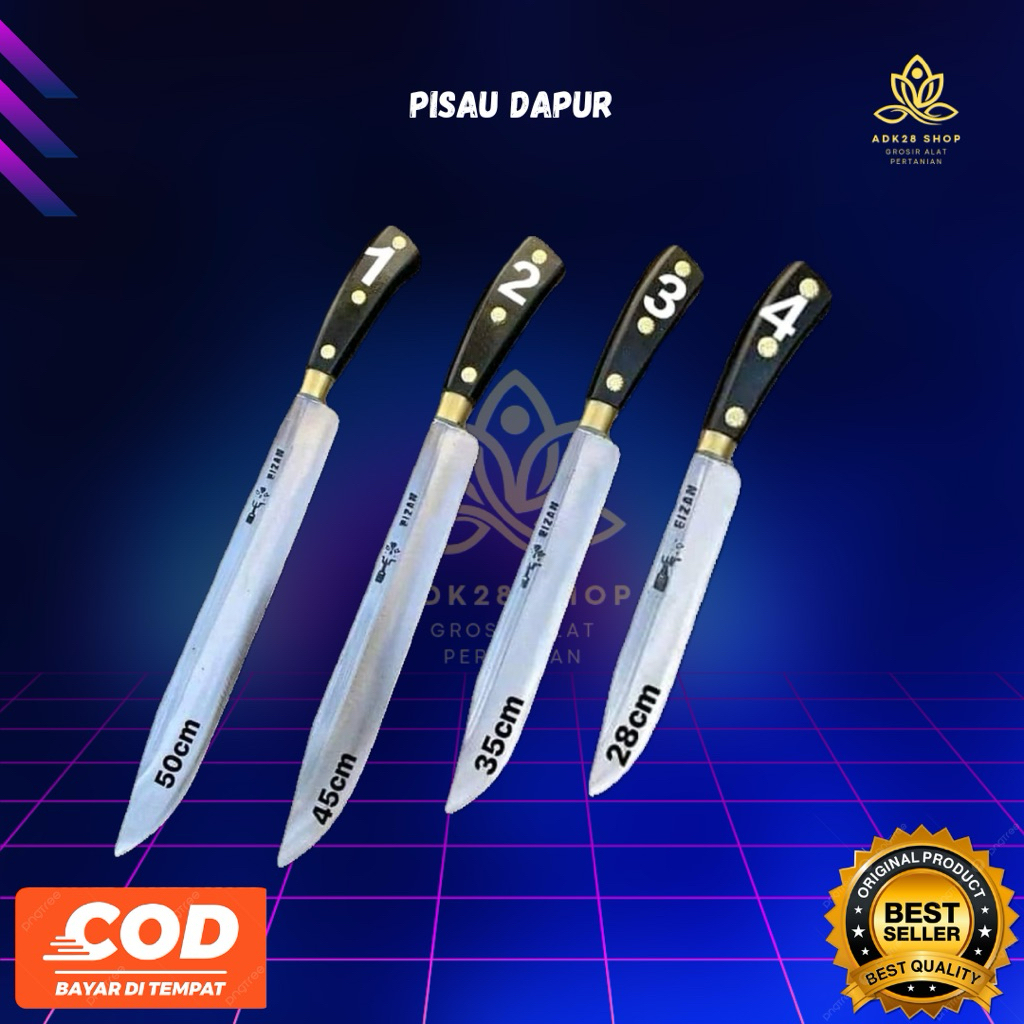 pisau dapur / pisau cap garpu