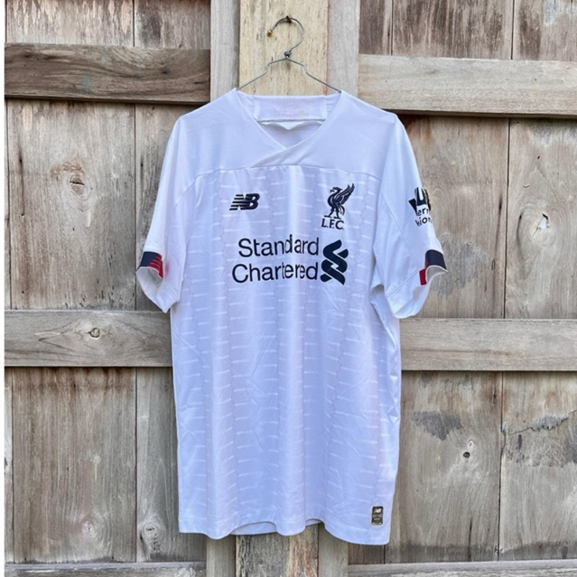 jersey liverpool away kit 2019/2020 epl champions original authentic vintage newbalance