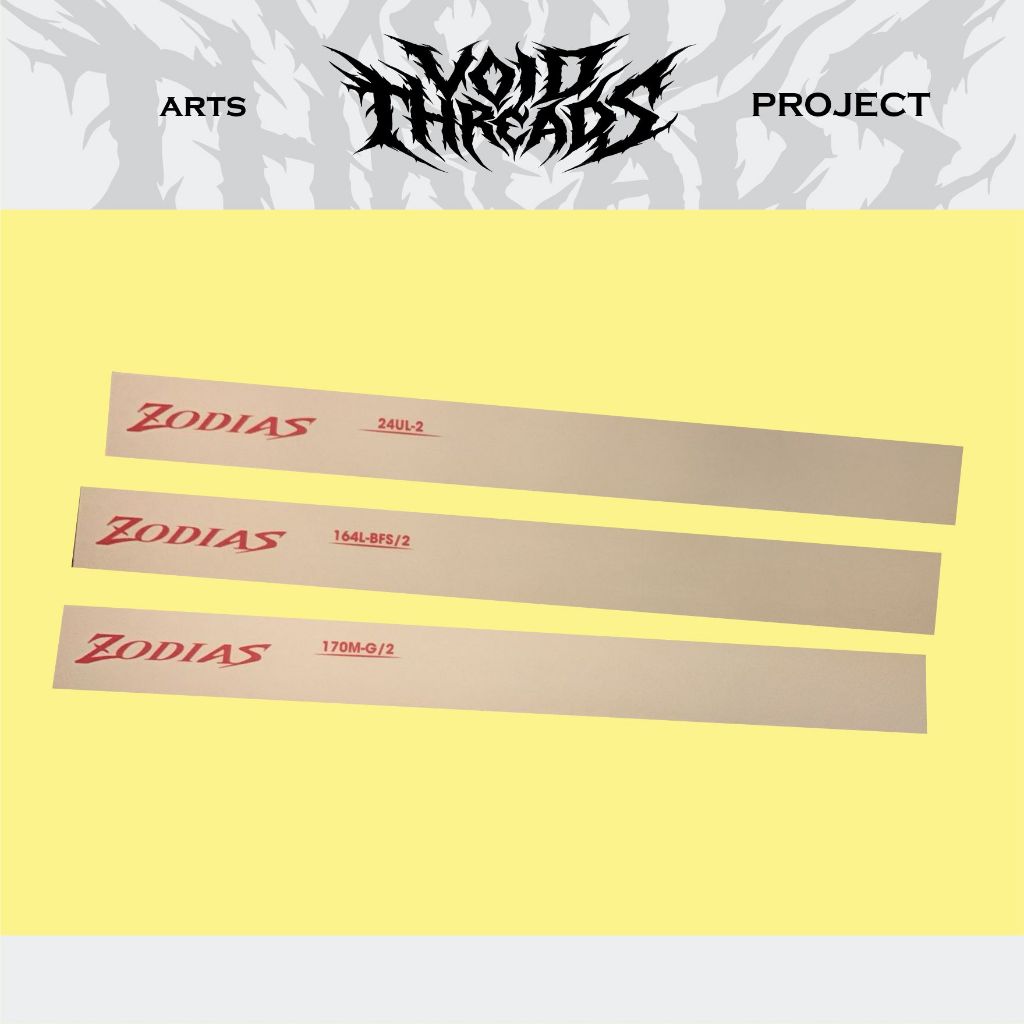 water slide decal joran shimano zodias