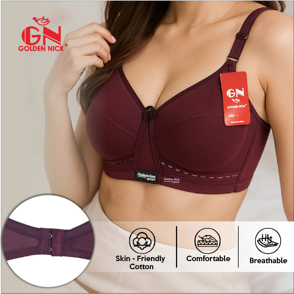 Golden Nick -Sport Bra Tanpa Kawat Murah Nyaman BH K366 | Bra Sport Golden Nick |
