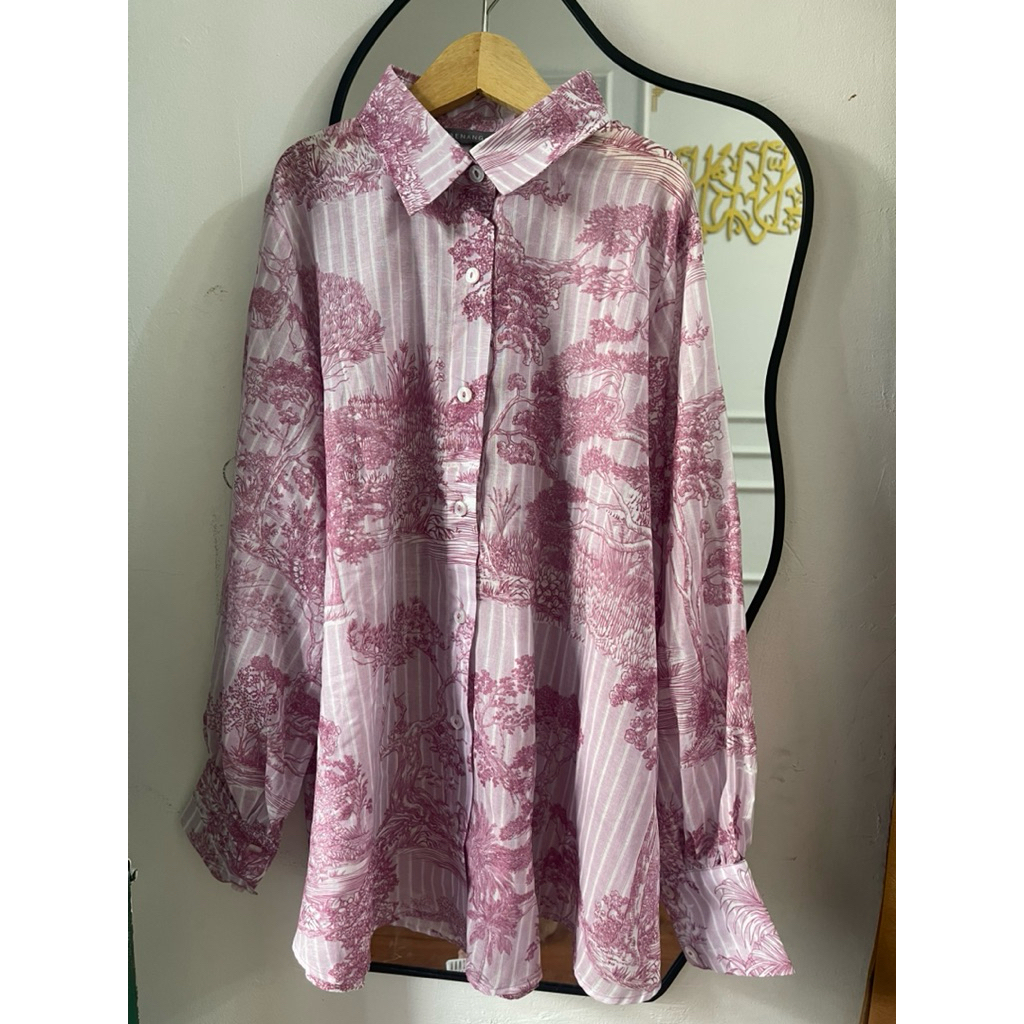 Preloved BJ Forest Pink S by Benang Jarum