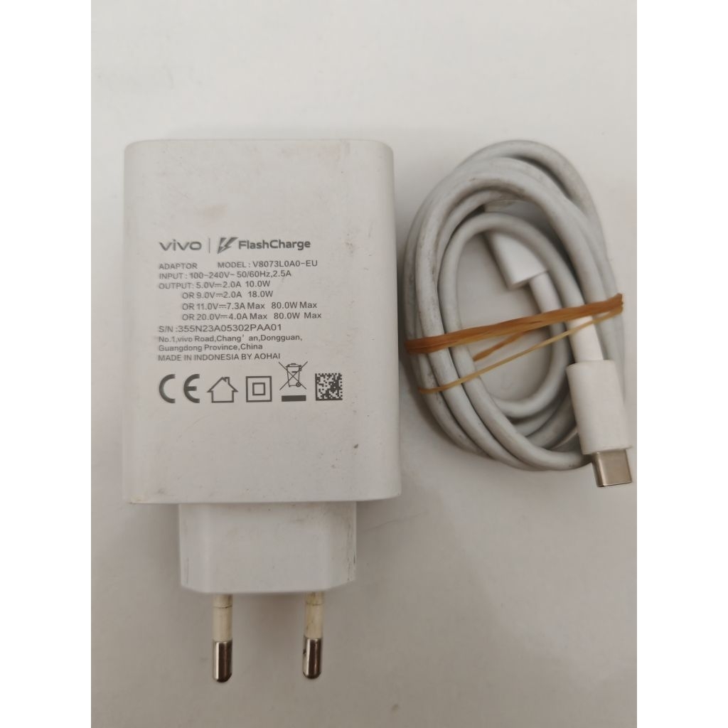 Vivo Charger FlastCharge Original 80watt