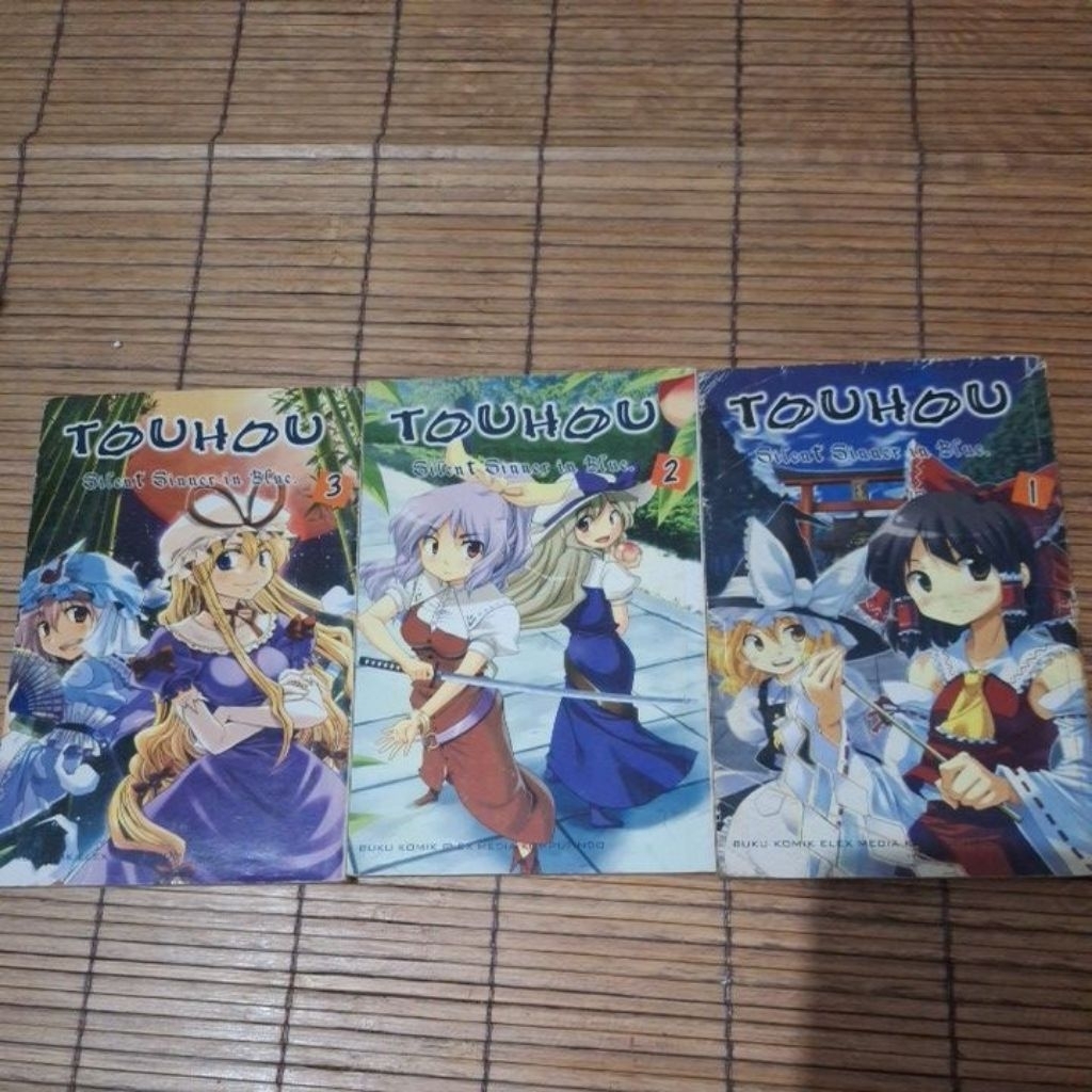 Komik Touhou Silent Sinner in Blue vol 1-3 (Tamat) SET