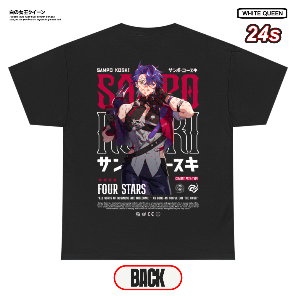 White Queen – Kaos Sampo Koski Honkai: Star Rail (HSR) - Cotton 24s