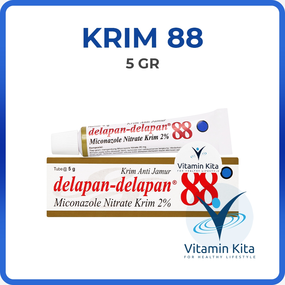 KRIM 88 ANTI JAMUR | Krim Anti Jamur, Basmi Jamur, Meredakan Rasa Gatal