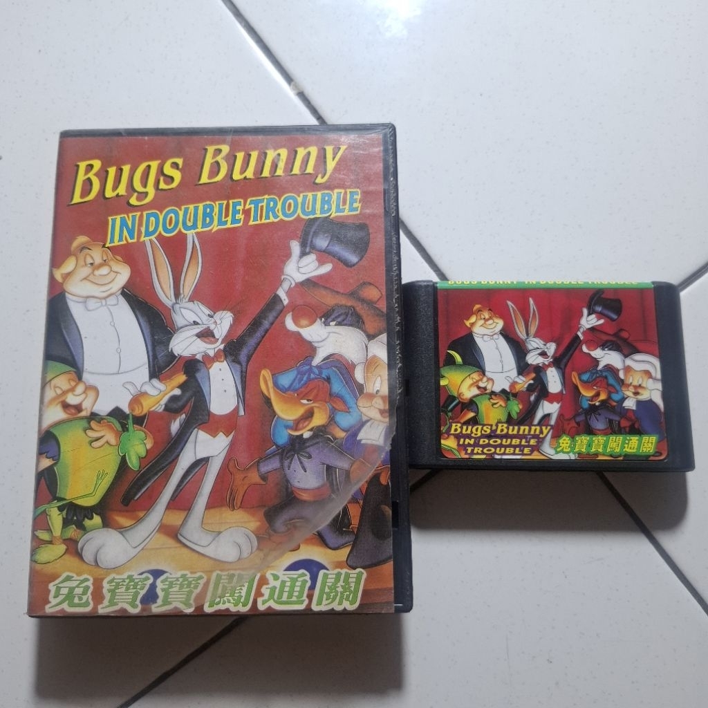 Kaset Sega Bugs Bunny In Double Trouble Second