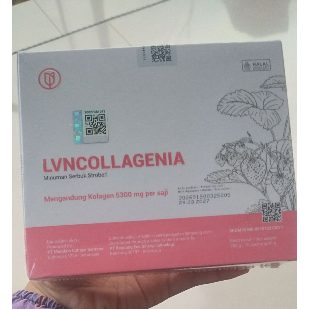 kolagen lvn collagenia isi 10 sachet