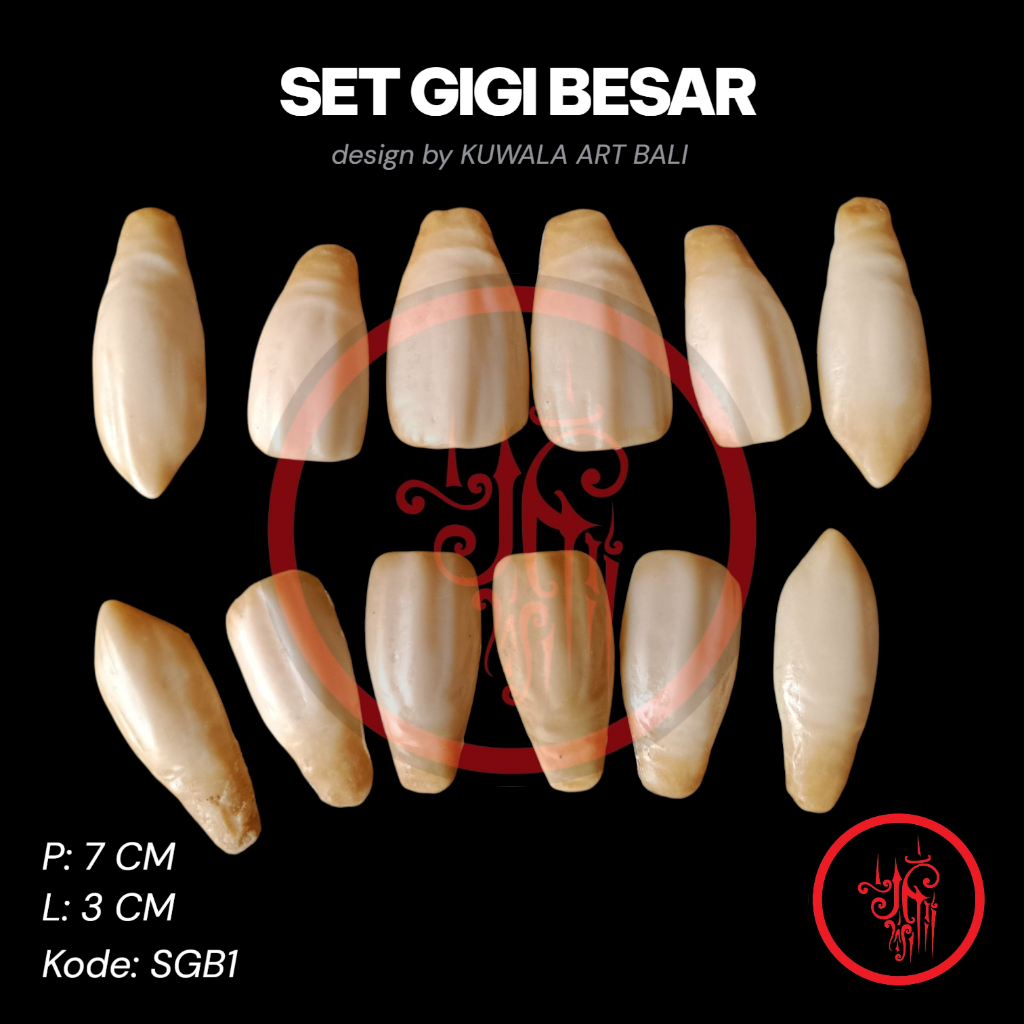 Gigi Ogoh Ogoh Bali Ukuran Besar Payasan Ogoh Ogoh Bali by KUWALA ART BALI