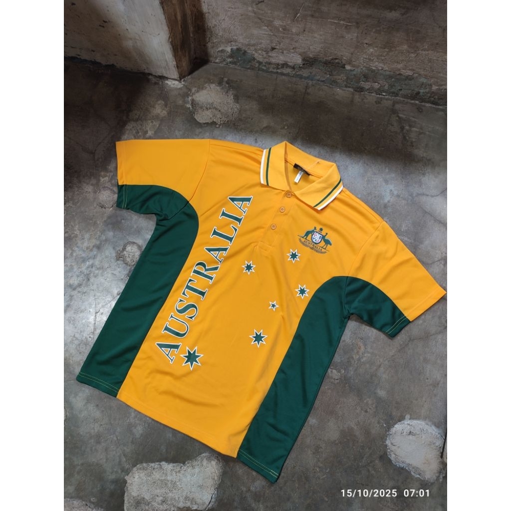 Jersey Australia Kaos Polo Tim Nasional