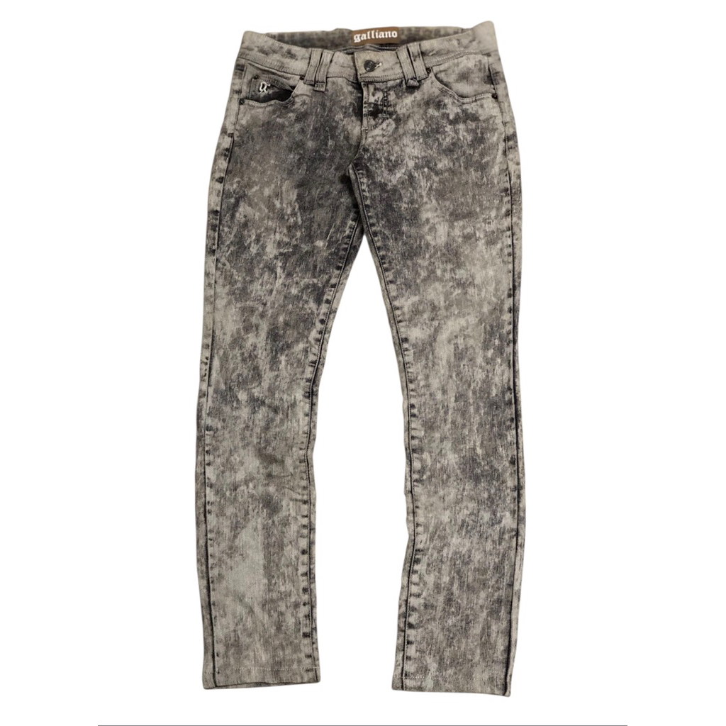 Galliano pants / galliano jeans denim / john galliano denim jeans / vintage john galliano pants