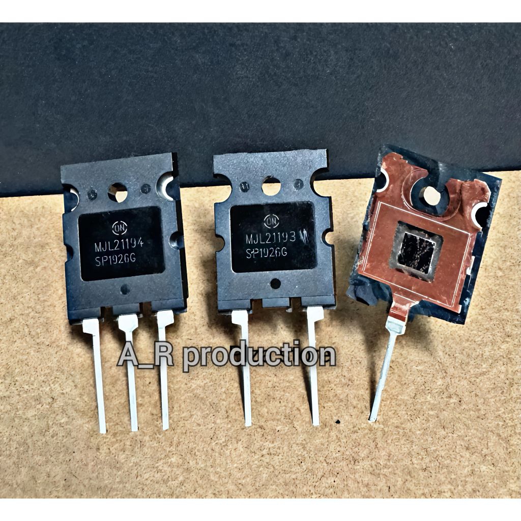 Transistor Final MJL21193 MJL21194 ON Asli ori mjl 21193 mjl 21194 MJL21193-21194 produk original ja