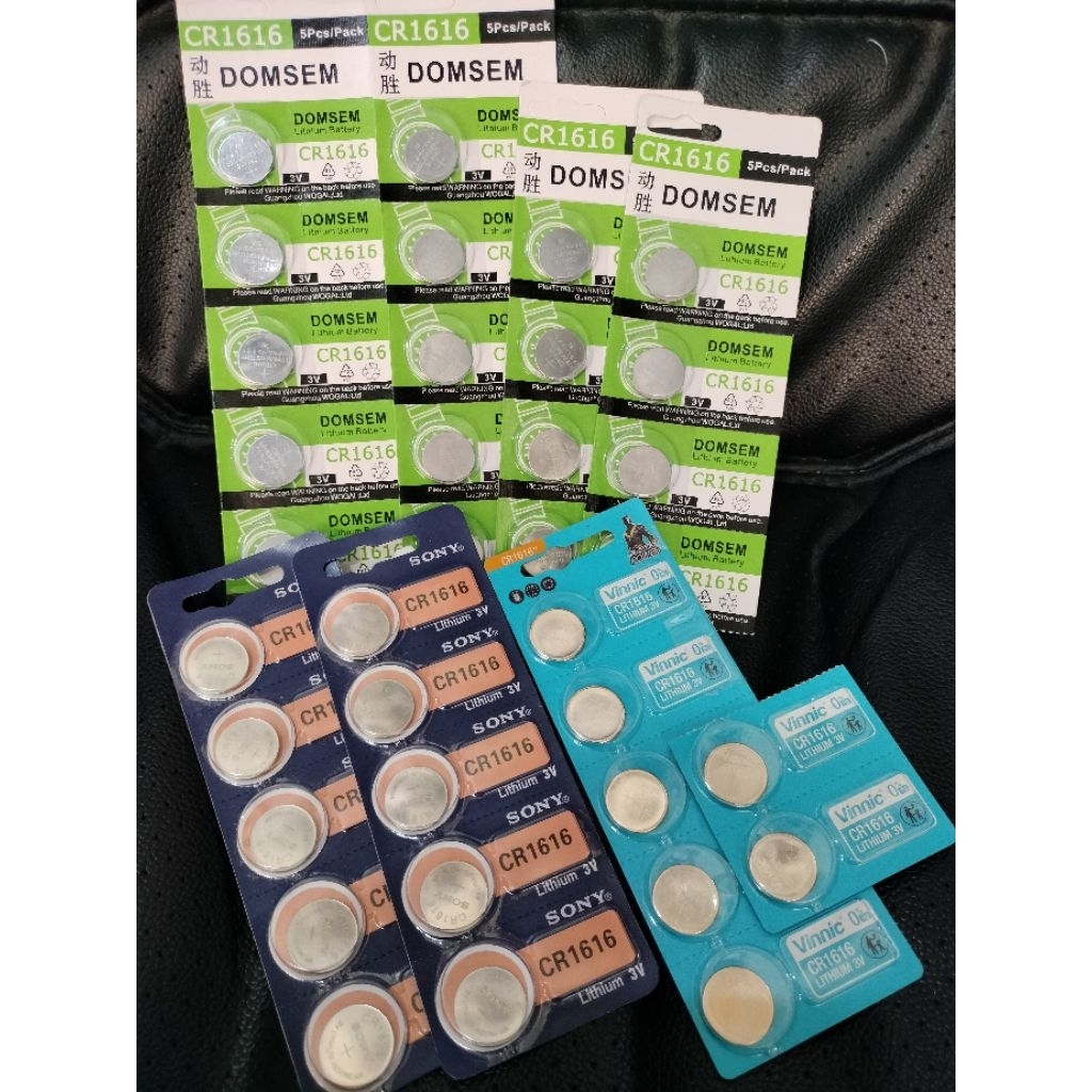 Baterai Jam Tangan / Remot Mobil / Motor CR1616 per pcs