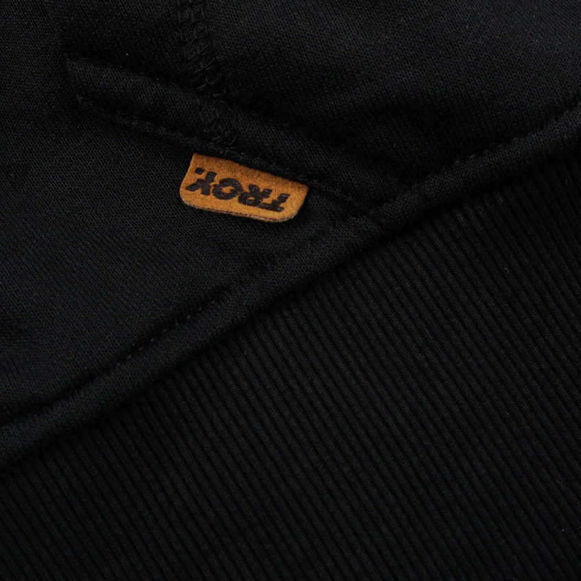Troy Company Hoodie Boxy Raglan Black Shyn - Hoodie Boxy Hitam BRH 3371