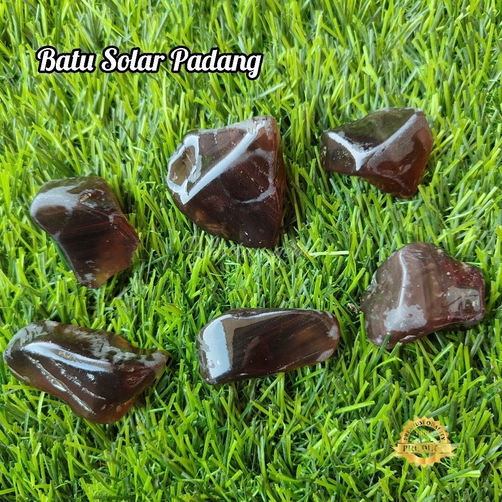 Bahan Batu Solar Padang Asli Natural / Bongkahan Batu Solar Padang / Lempengan / Batu Solar Padang