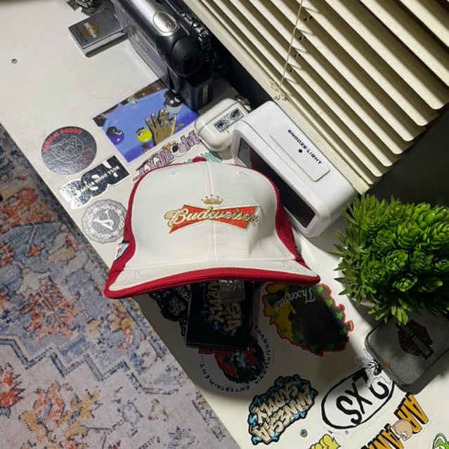 Vintage Hat Cap Nascar Budweiser 4