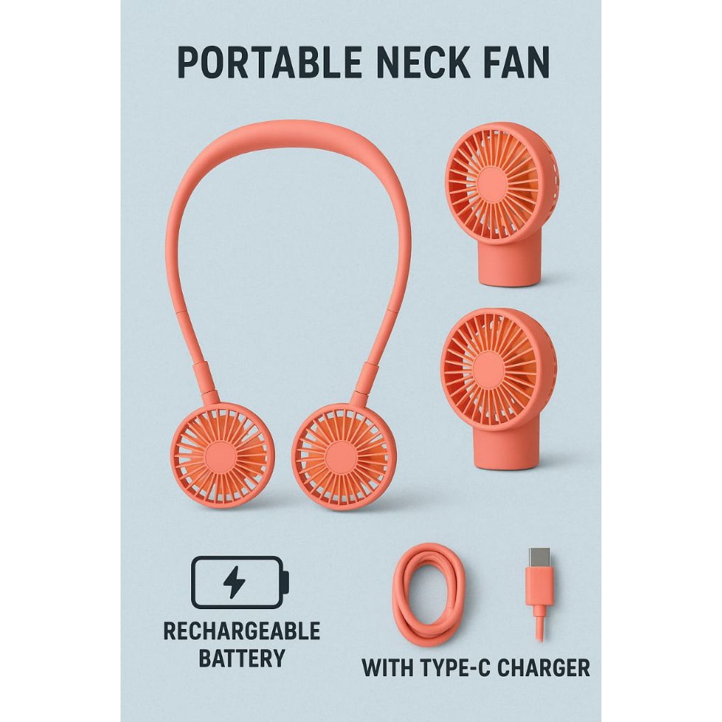 Kipas Angin Gantung Leher Kecil Portebel Mini