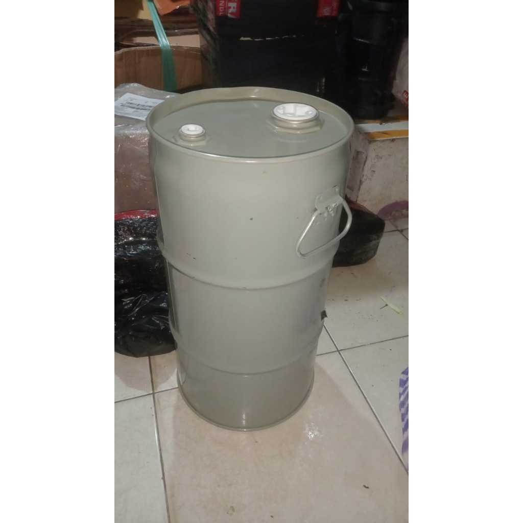 Jerigen Besi Drum Kecil Kap 30L Jerigen Kaleng Bekas Bensin Solar BPN