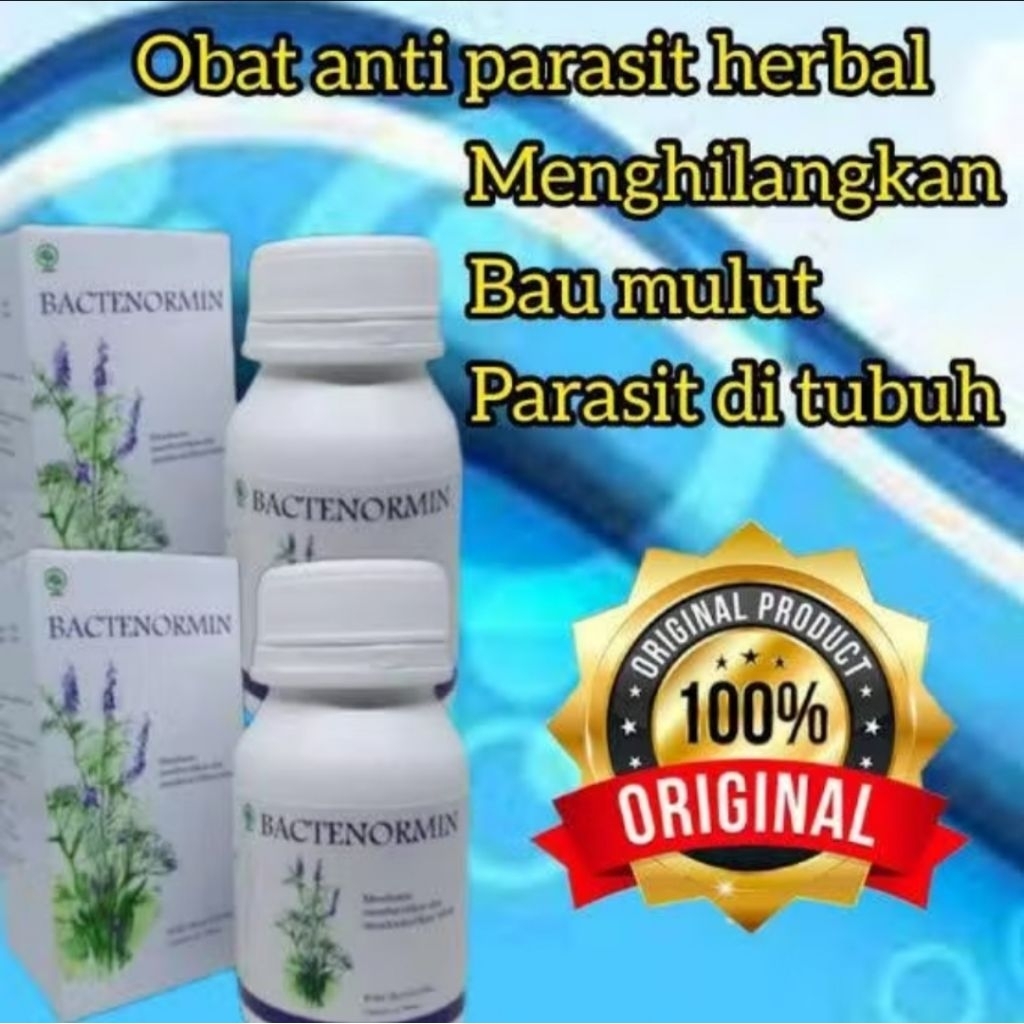 BACTENORMIN Herbal Pembersih Bakteri 30 Kapsul Original