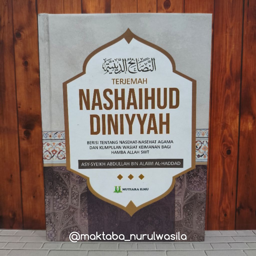 terjemah nashoihuddiniyah NASHOIHUDDINIYAH HVS nasehat-nasehat agama dan wasiat-wasiat keimanan habi