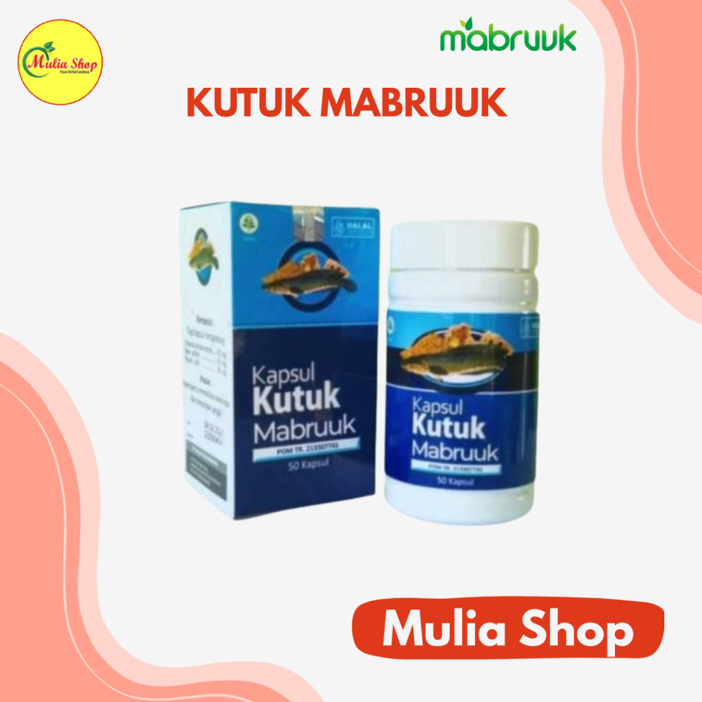 Kapsul Ikan Kutuk (Gabus) Mabruuk