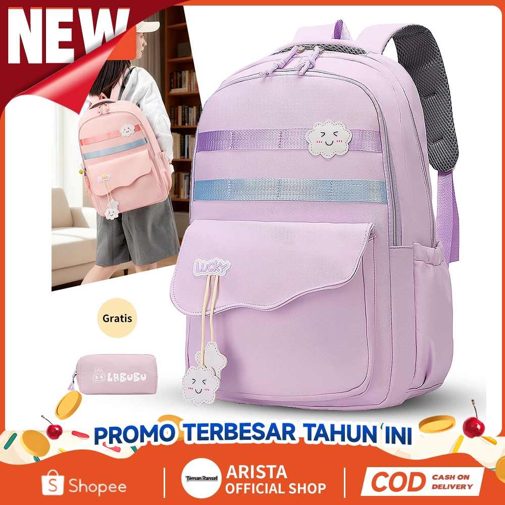 Tas punggung wanita Tas punggung kerja Tas punggung perjalanan Tas sekolah Banyak kantong Tas punggu