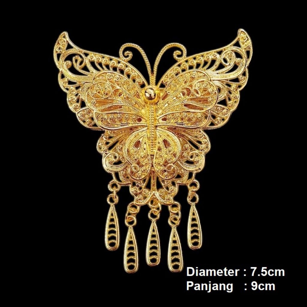 Bross Kebaya Elegan Mewah