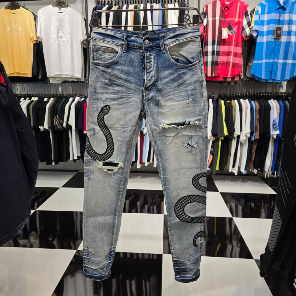 Celana Jeans Denim Pria AMIR1