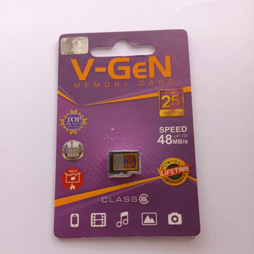 MEMORY CARD VGEN 8GB