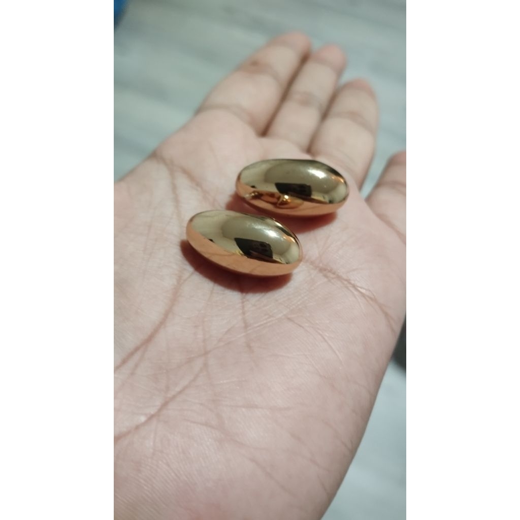 [PRELOVED] Statement Earrings / Anting Statement / Anti Emas / Gold Earrings