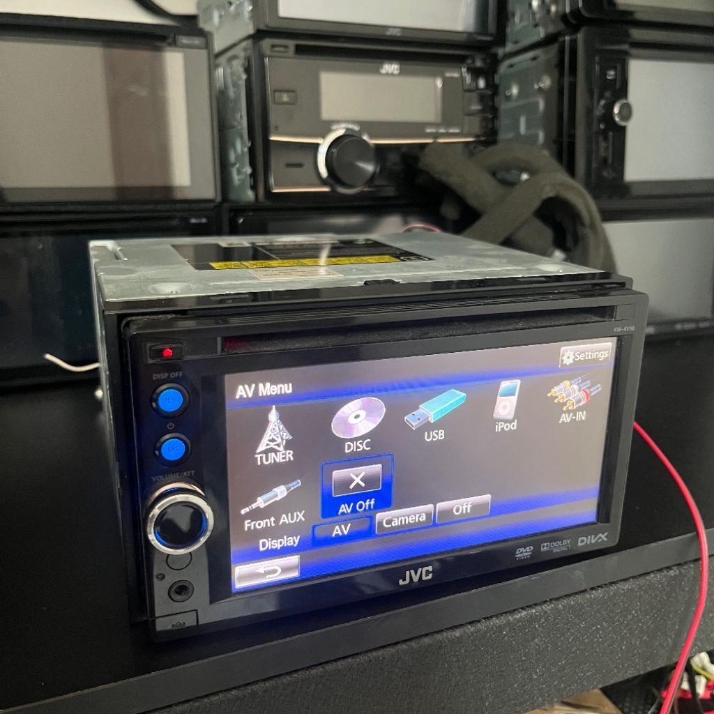 Head unit JVC V50 Honda freed