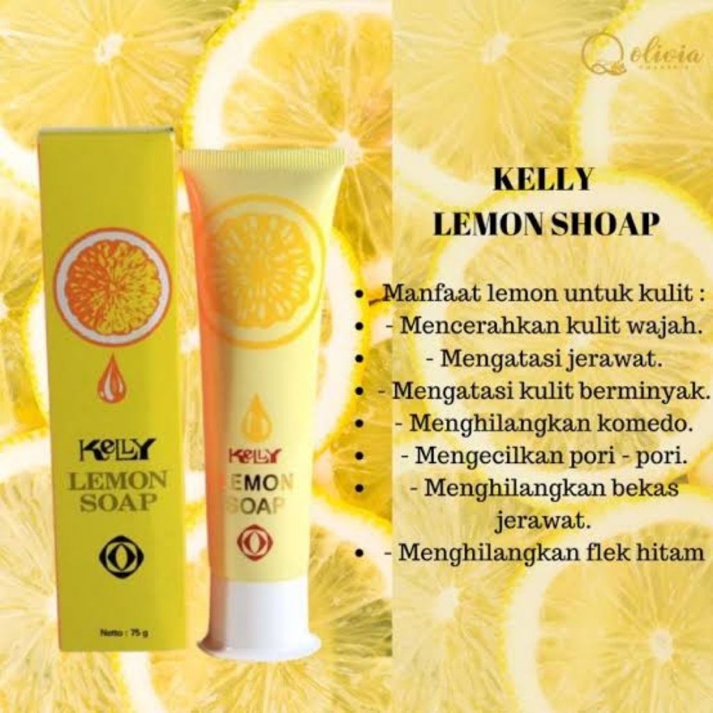 Sabun Cuci Muka Kelly Lemon
