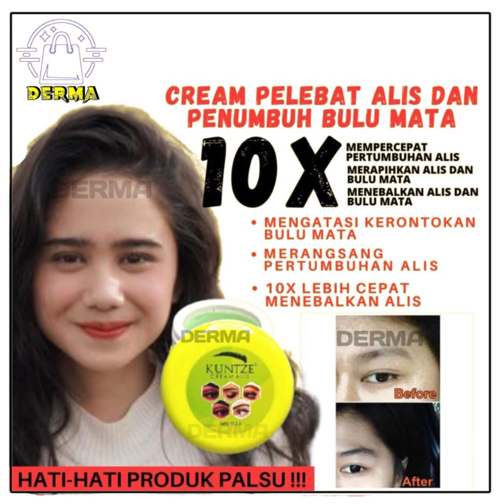 KUNTZE CREAM ALIS BPOM - CREAM ALIS KUNTZE ORIGINAL BPOM PENUMBUH ALIS KUNTZE
