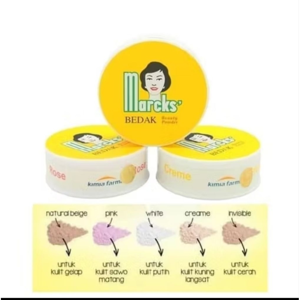 Bedak Marcks'Beauty Powder